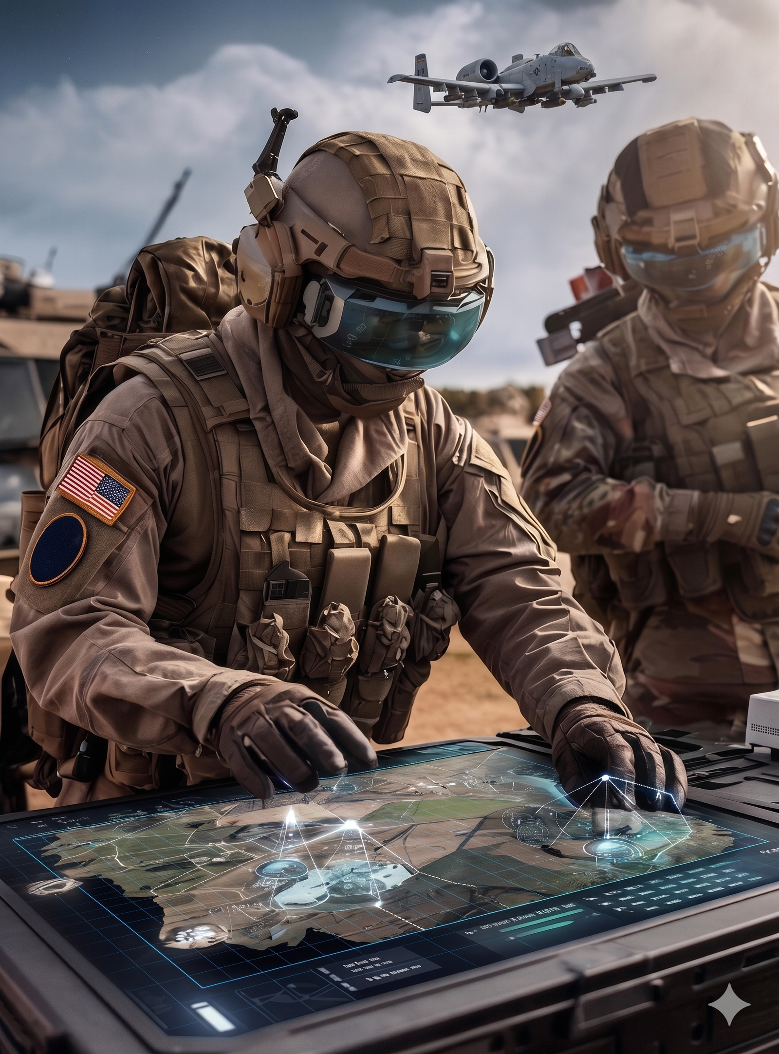 AVatara Defence Operational Domain Display
